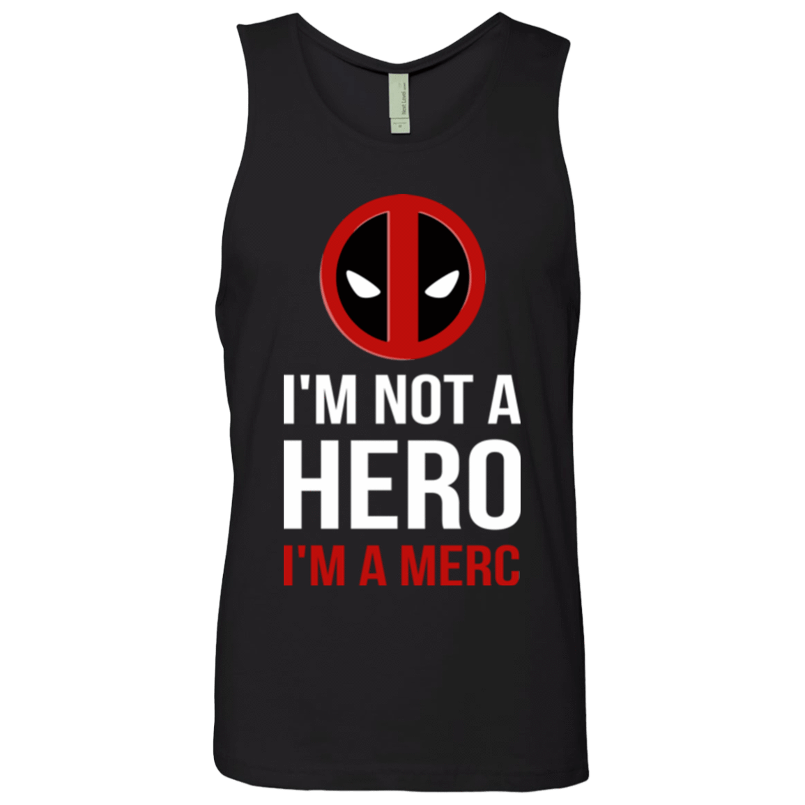 T-Shirts Black / Small I'm a merc Men's Premium Tank Top