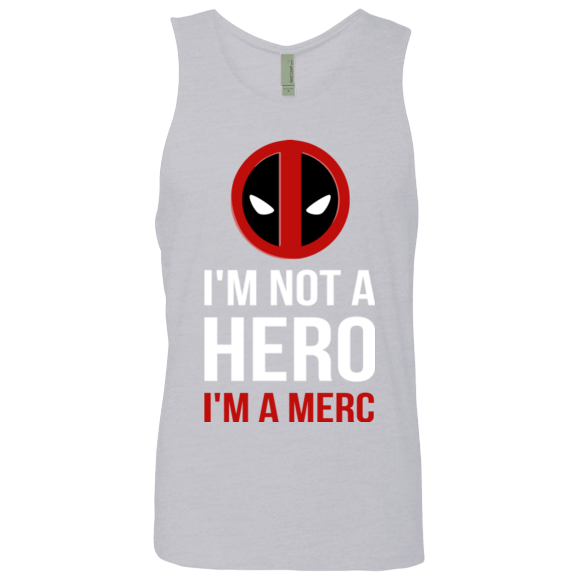 T-Shirts Heather Grey / Small I'm a merc Men's Premium Tank Top