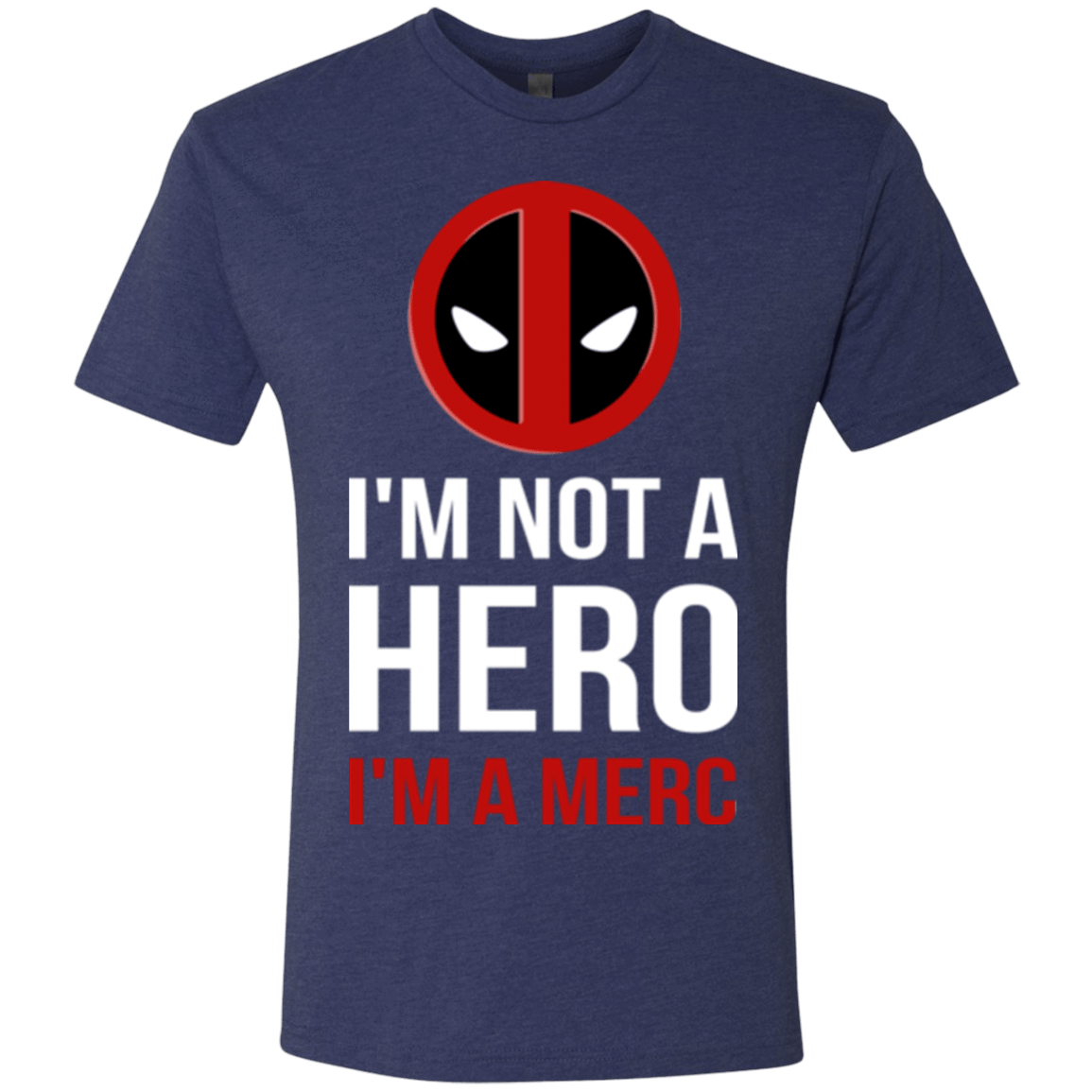 T-Shirts Vintage Navy / Small I'm a merc Men's Triblend T-Shirt