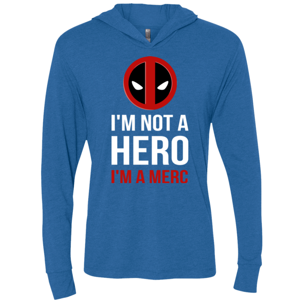 T-Shirts Vintage Royal / X-Small I'm a merc Triblend Long Sleeve Hoodie Tee