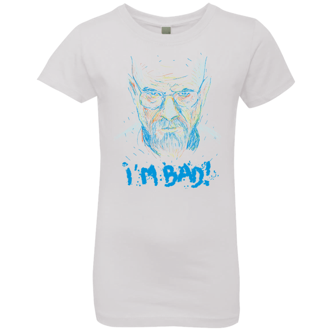 T-Shirts White / YXS I'm Bad! Girls Premium T-Shirt