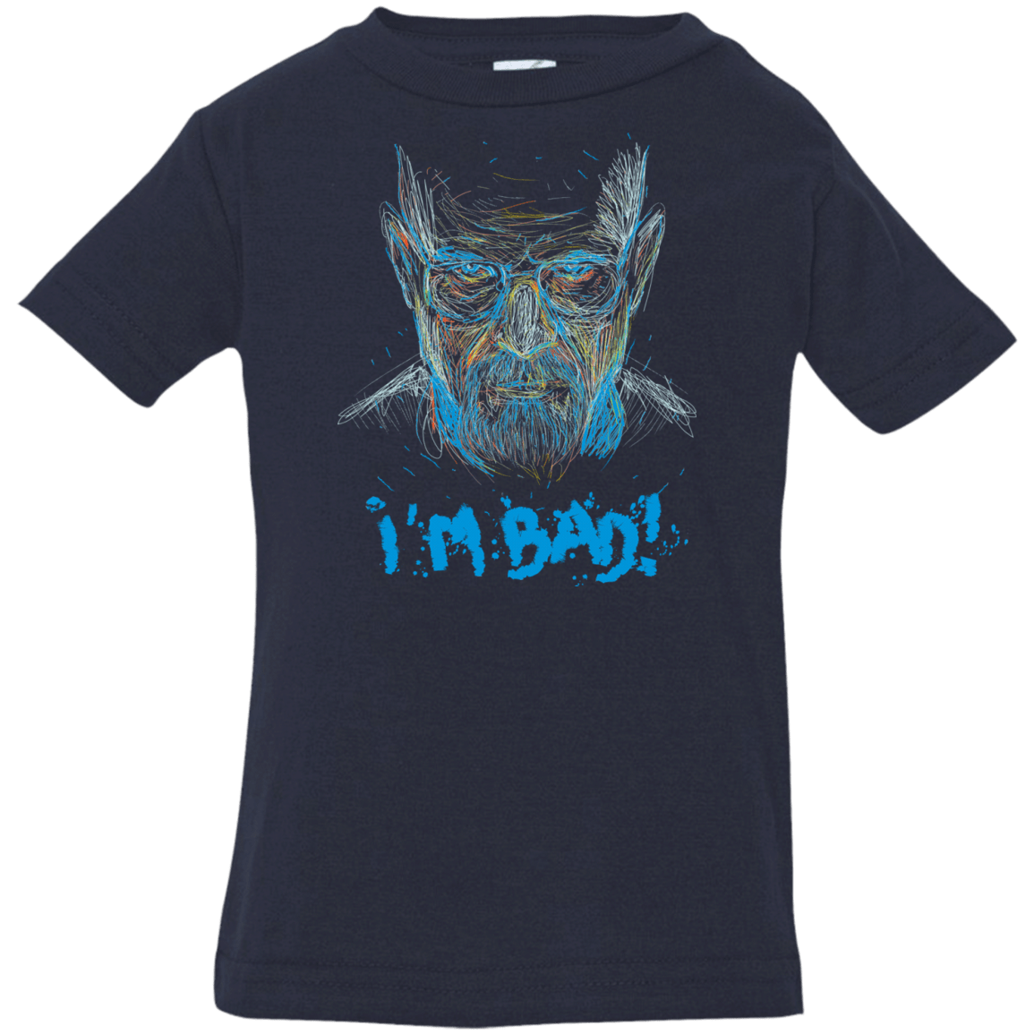 T-Shirts Navy / 6 Months I'm Bad! Infant Premium T-Shirt