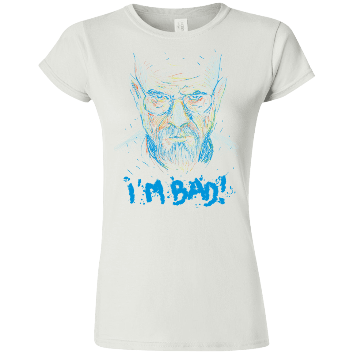 T-Shirts White / S I'm Bad! Junior Slimmer-Fit T-Shirt