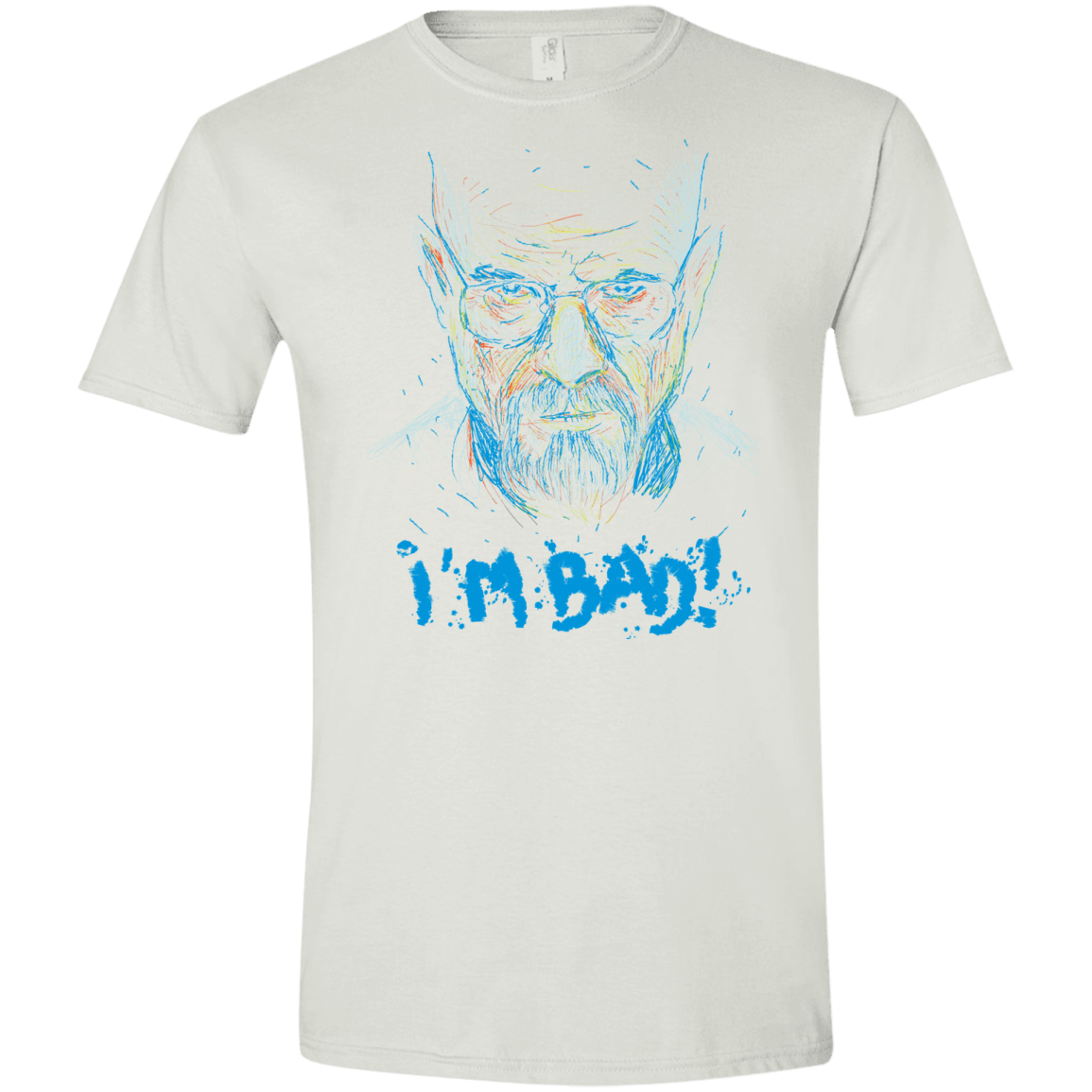 T-Shirts White / X-Small I'm Bad! Men's Semi-Fitted Softstyle