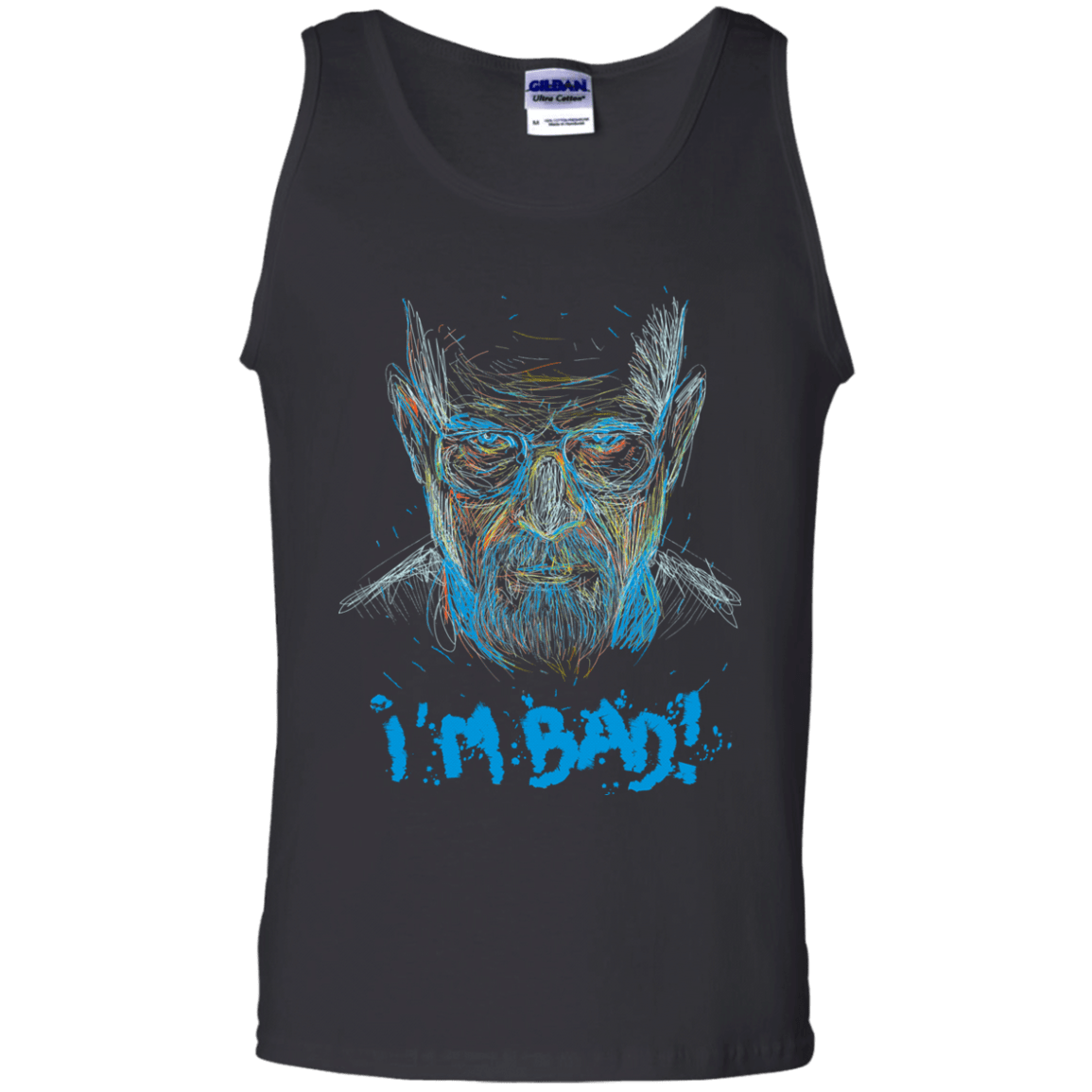 T-Shirts Black / S I'm Bad! Men's Tank Top