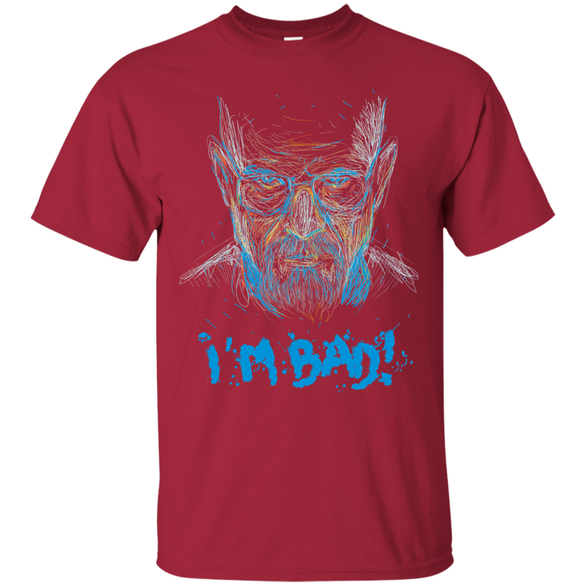 T-Shirts Cardinal / S I'm Bad! T-Shirt