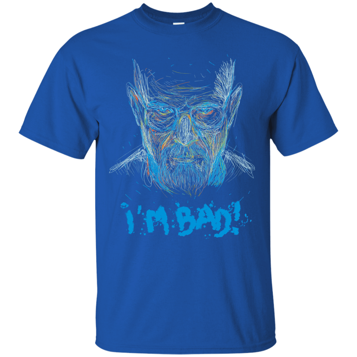T-Shirts Royal / S I'm Bad! T-Shirt