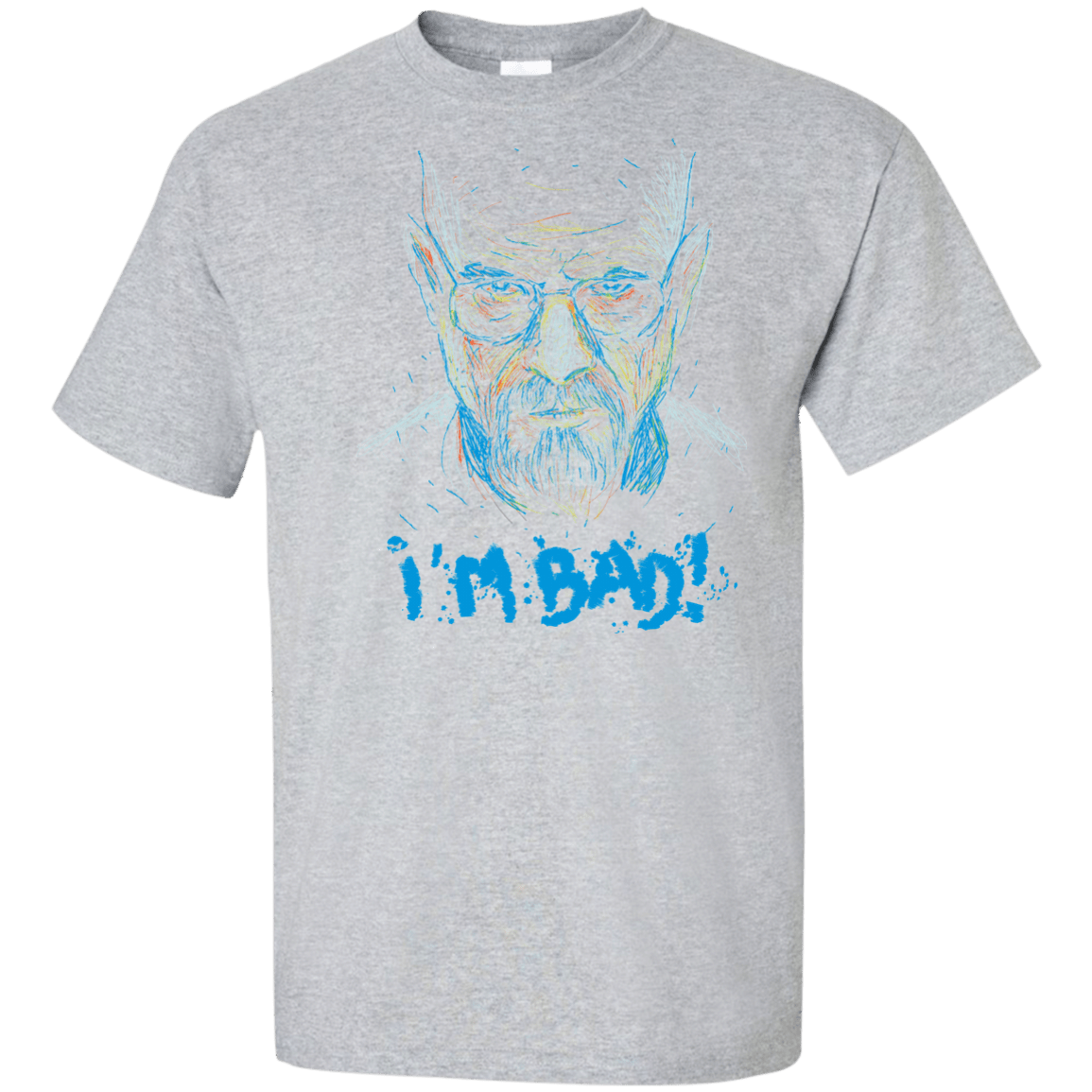 T-Shirts Sport Grey / XLT I'm Bad! Tall T-Shirt