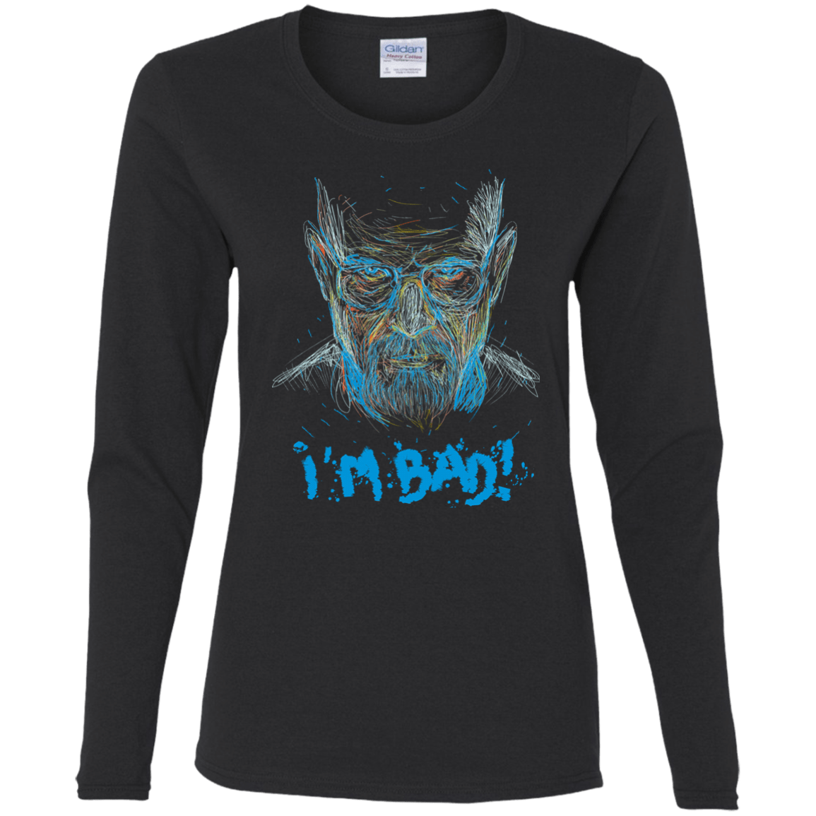 T-Shirts Black / S I'm Bad! Women's Long Sleeve T-Shirt