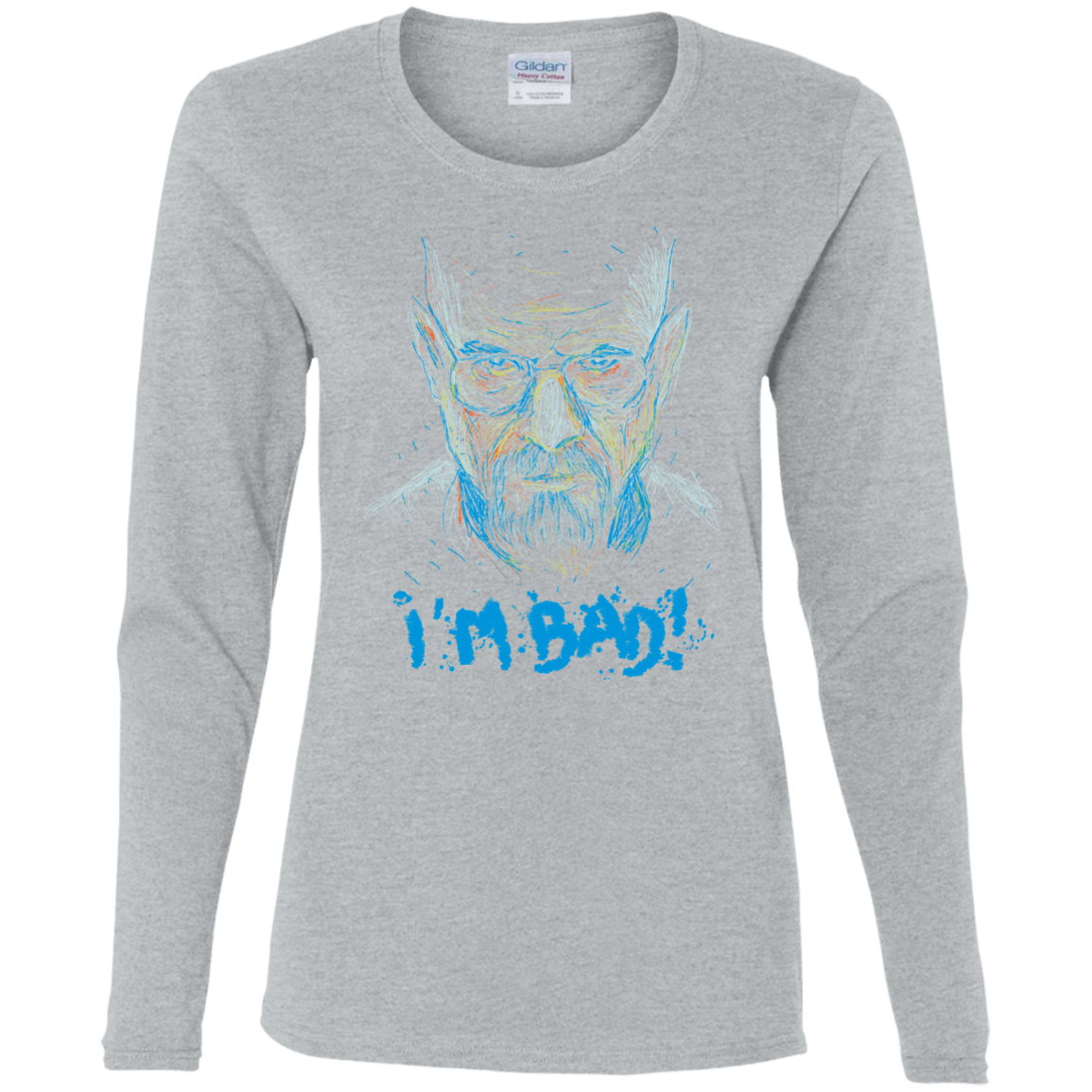 T-Shirts Sport Grey / S I'm Bad! Women's Long Sleeve T-Shirt