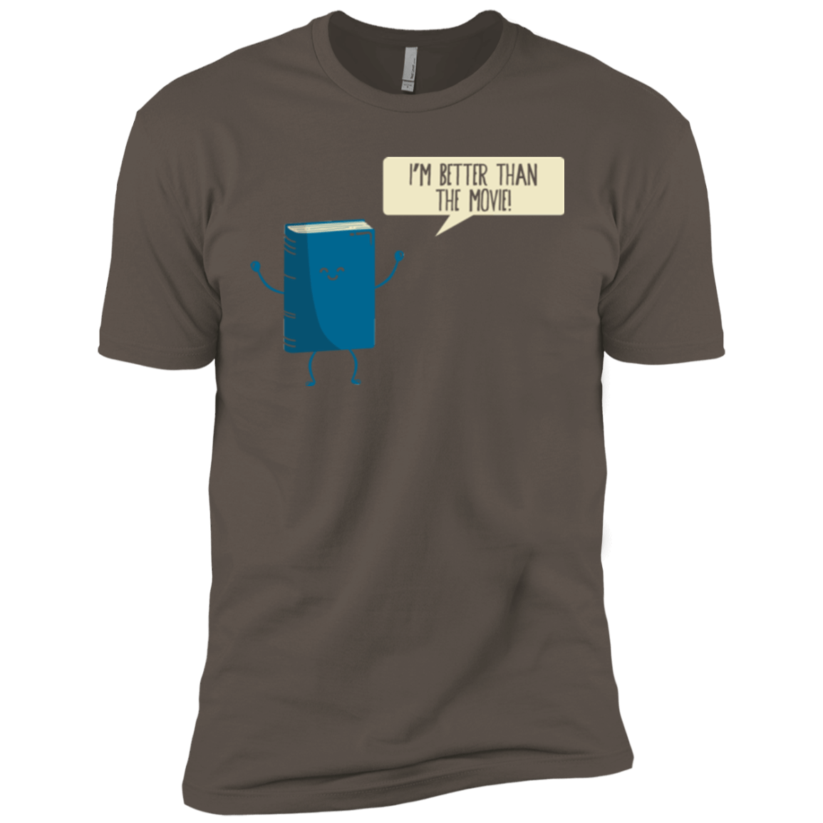 T-Shirts Warm Grey / X-Small I'm Better Than The Movie Men's Premium T-Shirt