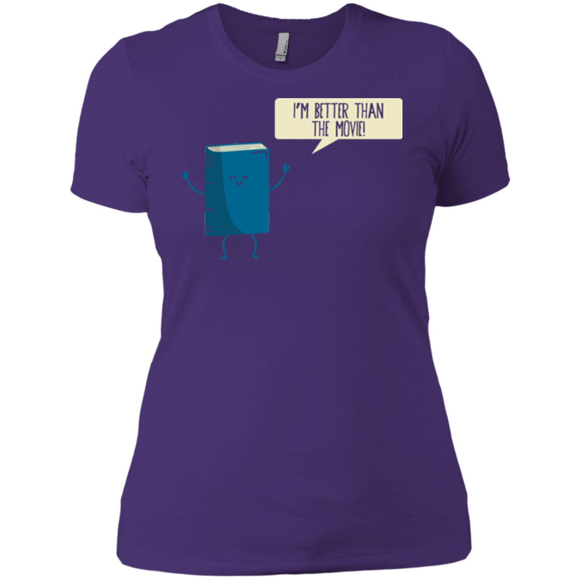 T-Shirts Purple / X-Small I'm Better Than The Movie Women's Premium T-Shirt