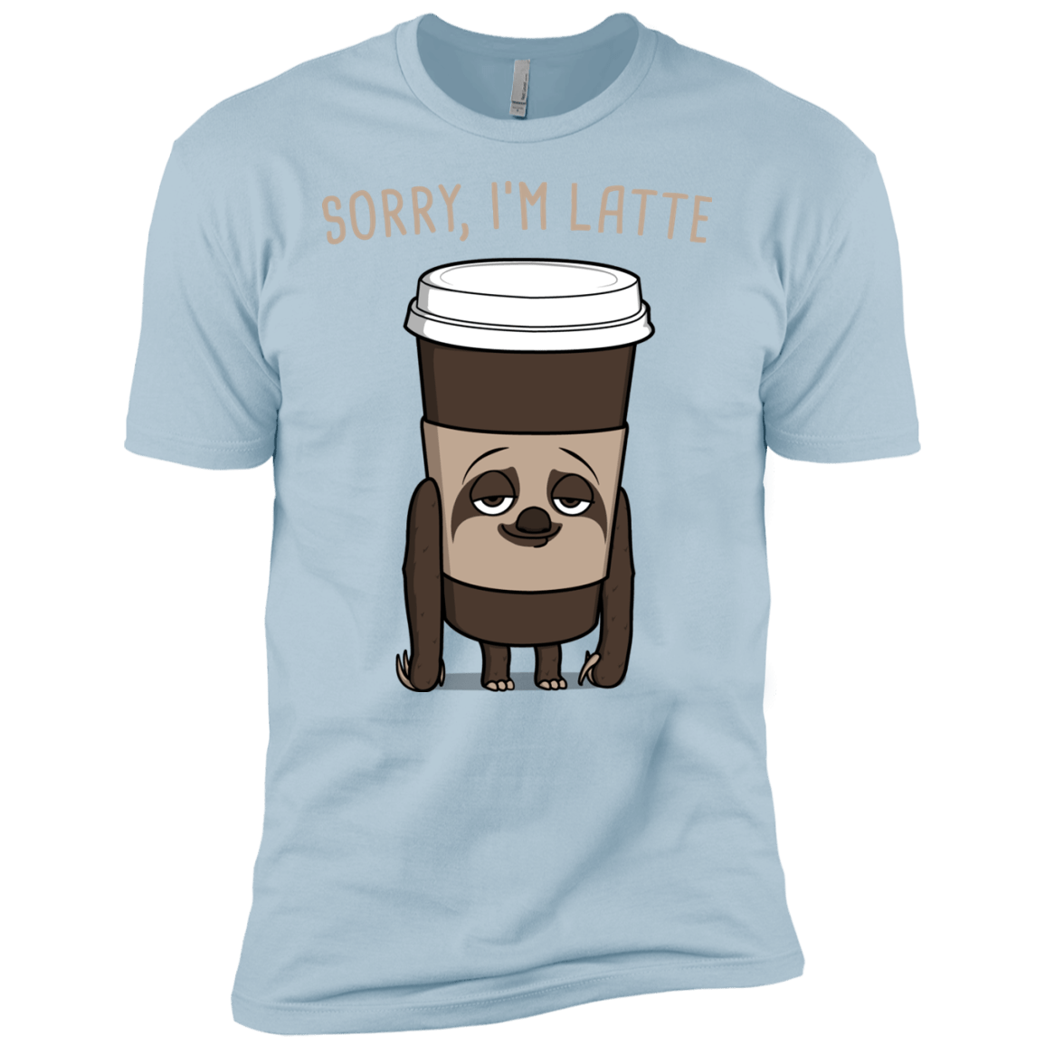 T-Shirts Light Blue / YXS I'm Latte Boys Premium T-Shirt
