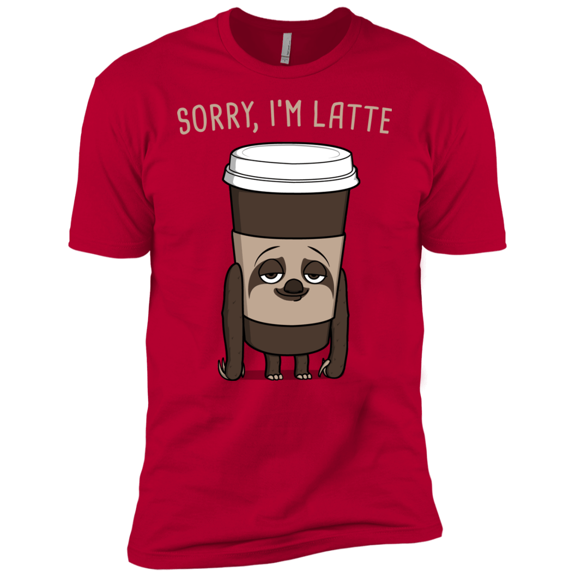 T-Shirts Red / YXS I'm Latte Boys Premium T-Shirt