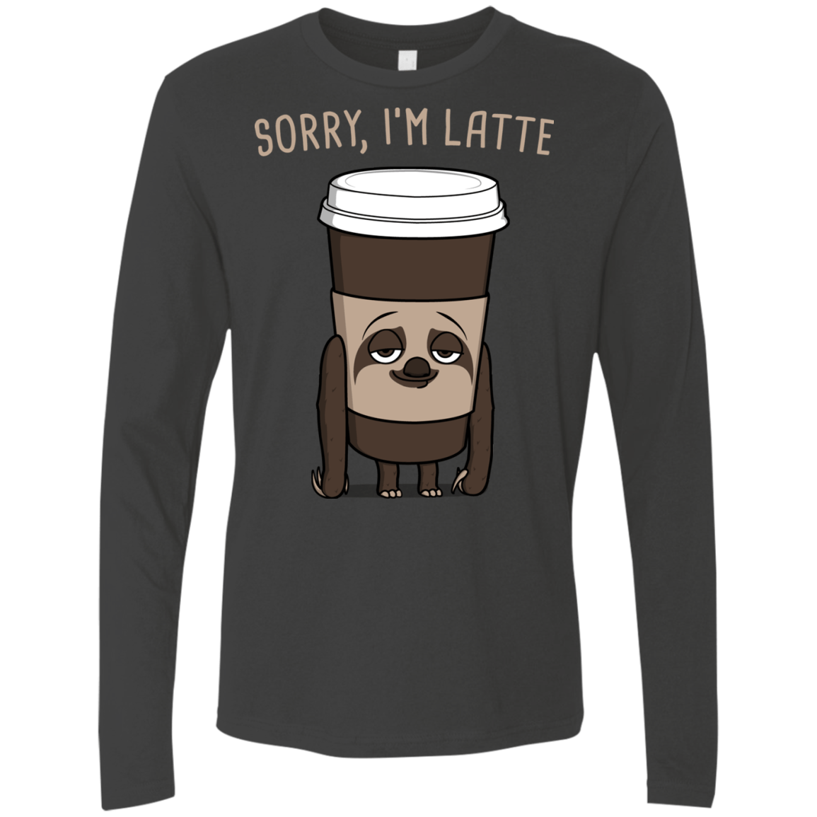 T-Shirts Heavy Metal / S I'm Latte Men's Premium Long Sleeve