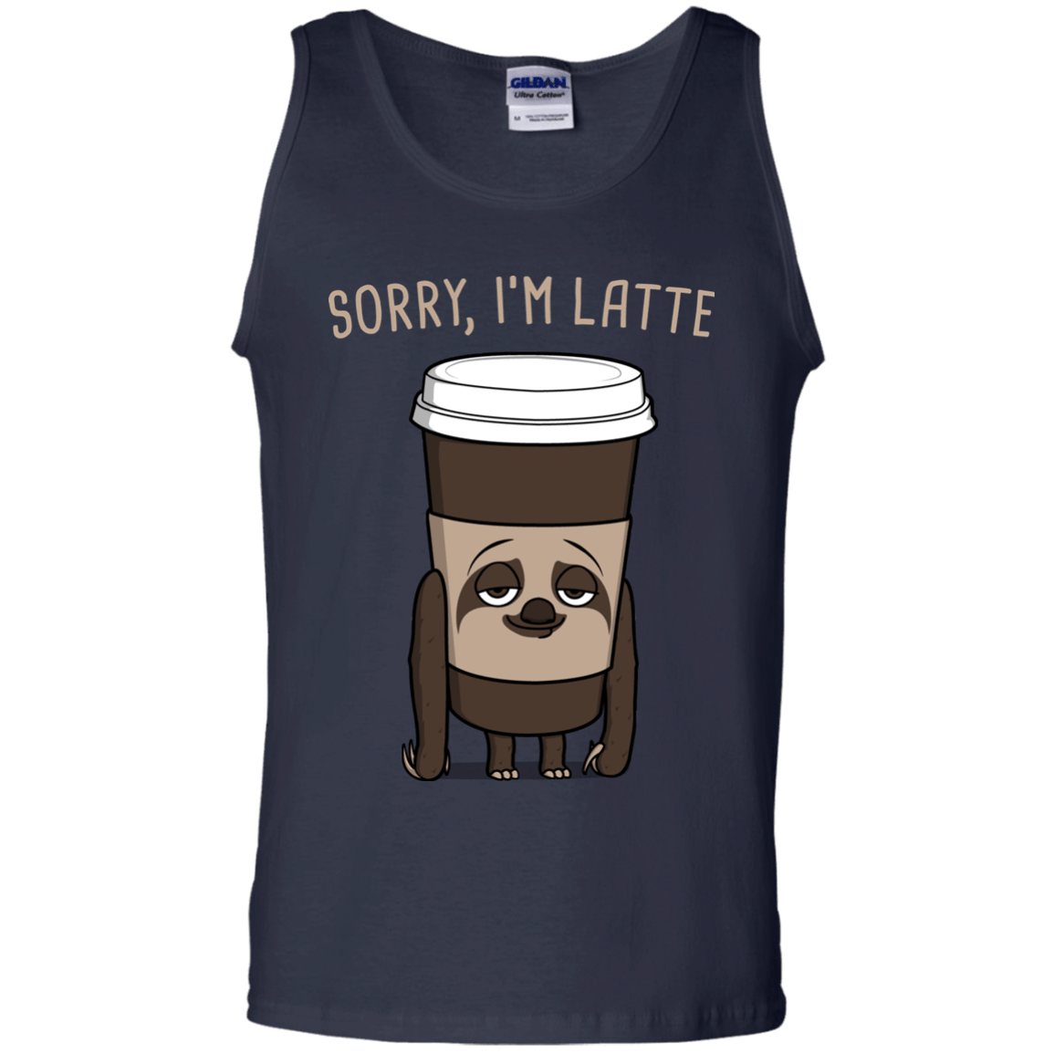 T-Shirts Navy / S I'm Latte Men's Tank Top