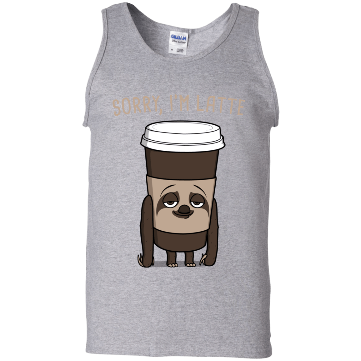 T-Shirts Sport Grey / S I'm Latte Men's Tank Top