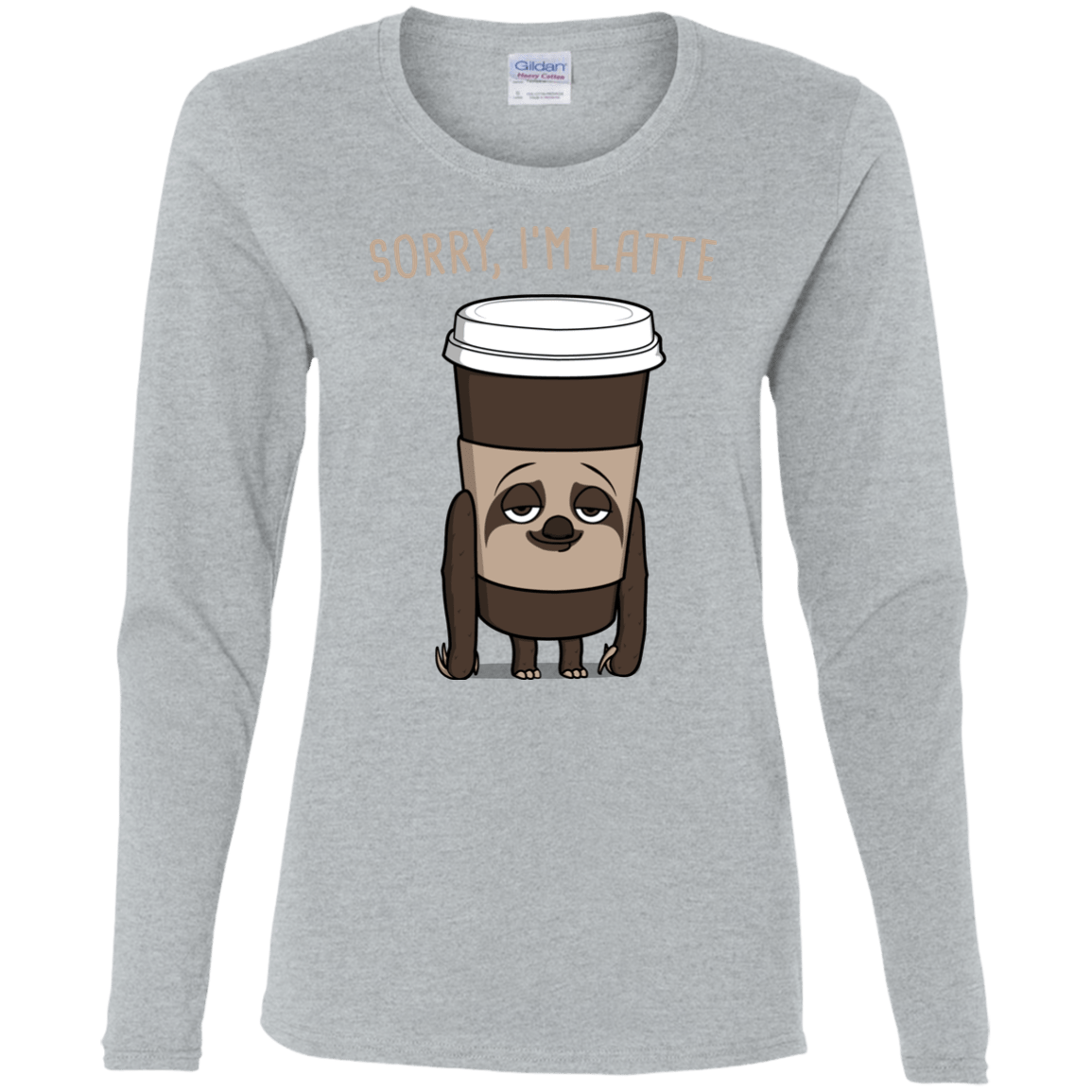 T-Shirts Sport Grey / S I'm Latte Women's Long Sleeve T-Shirt