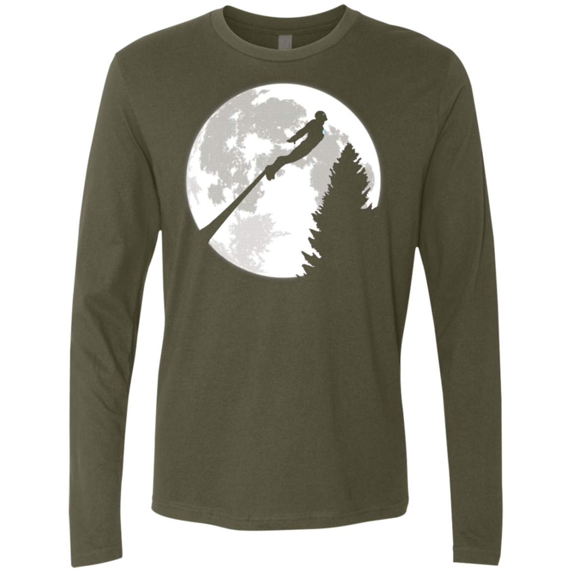 T-Shirts Military Green / Small I.M Men's Premium Long Sleeve