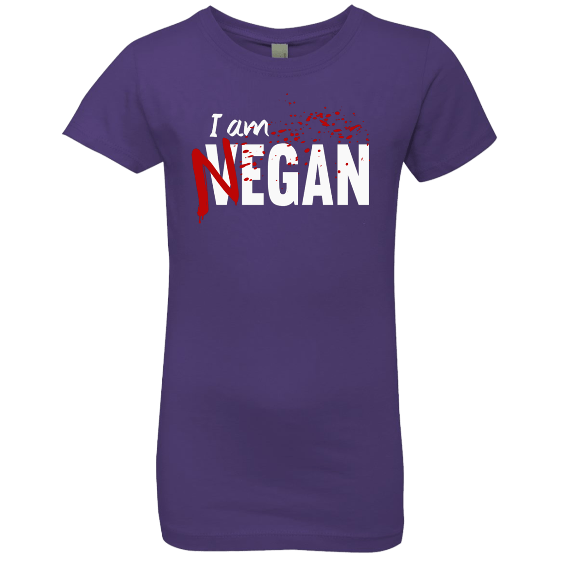T-Shirts Purple Rush / YXS I'm Negan Girls Premium T-Shirt