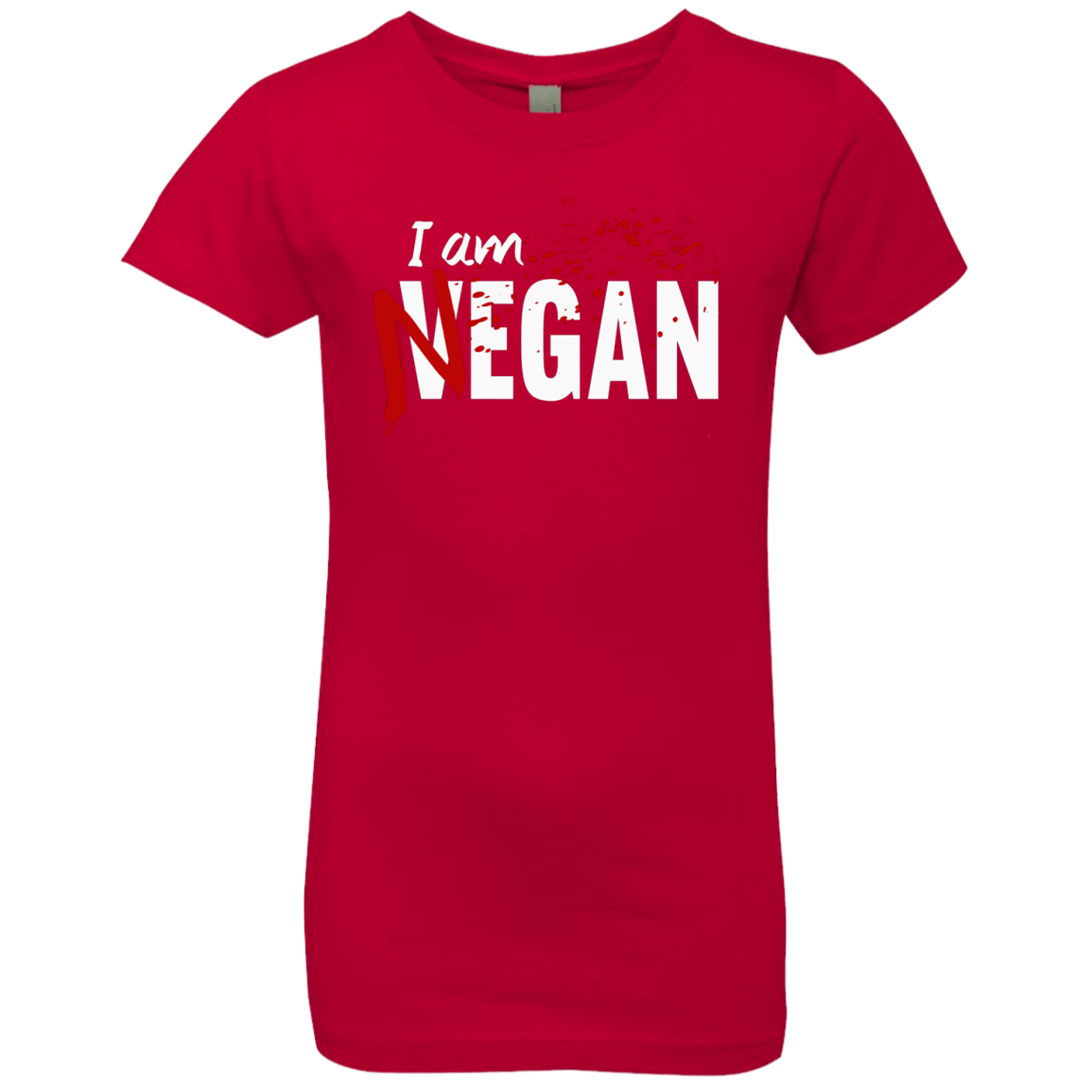 T-Shirts Red / YXS I'm Negan Girls Premium T-Shirt