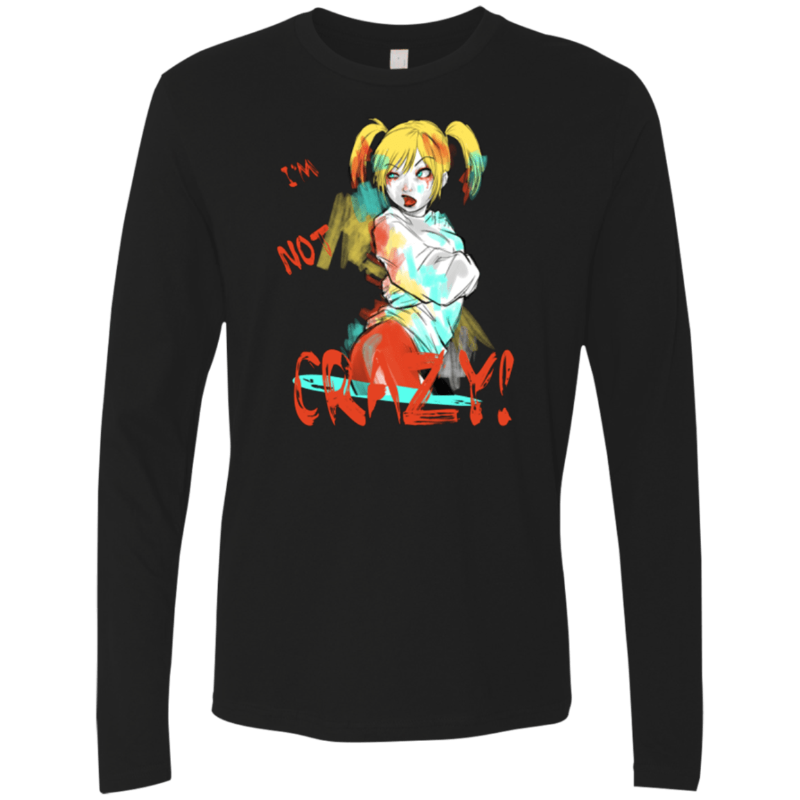 T-Shirts Black / Small I'm not crazy! Men's Premium Long Sleeve