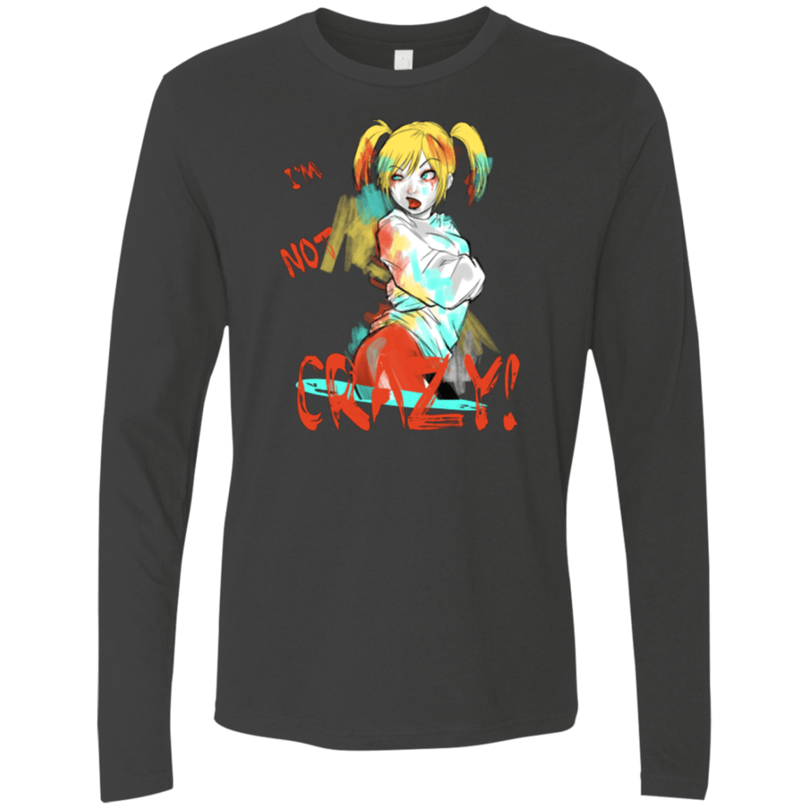 T-Shirts Heavy Metal / Small I'm not crazy! Men's Premium Long Sleeve