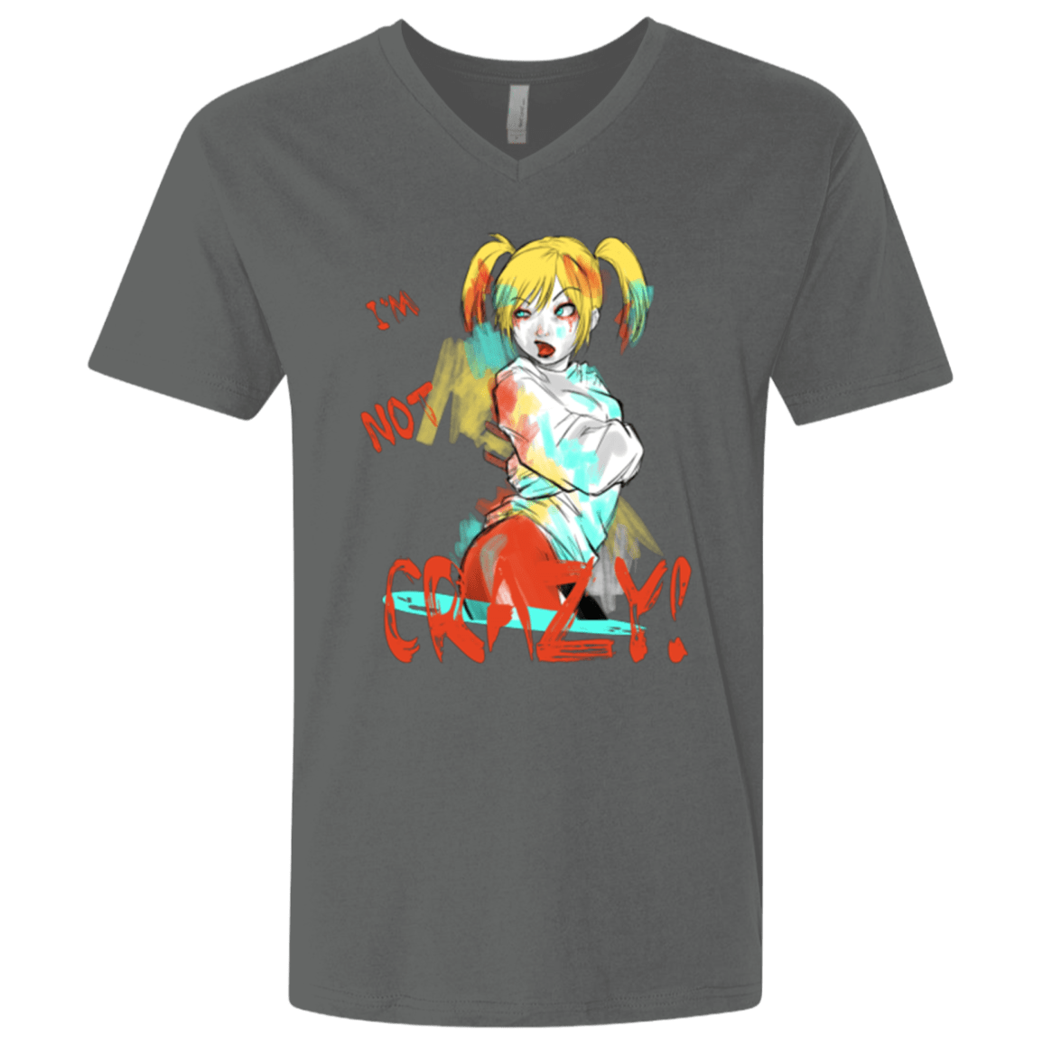 T-Shirts Heavy Metal / X-Small I'm not crazy! Men's Premium V-Neck