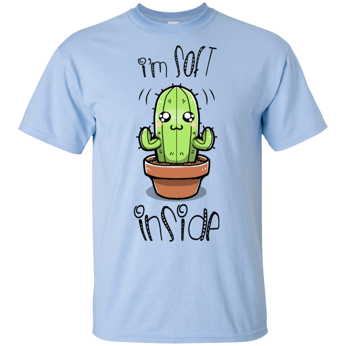 T-Shirts Light Blue / S I'm Soft Inside T-Shirt