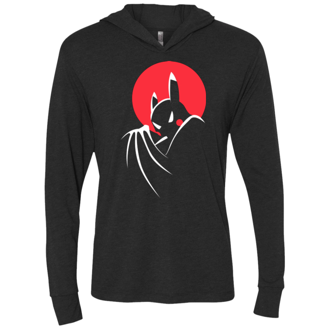 T-Shirts Vintage Black / X-Small I'm The Night Triblend Long Sleeve Hoodie Tee