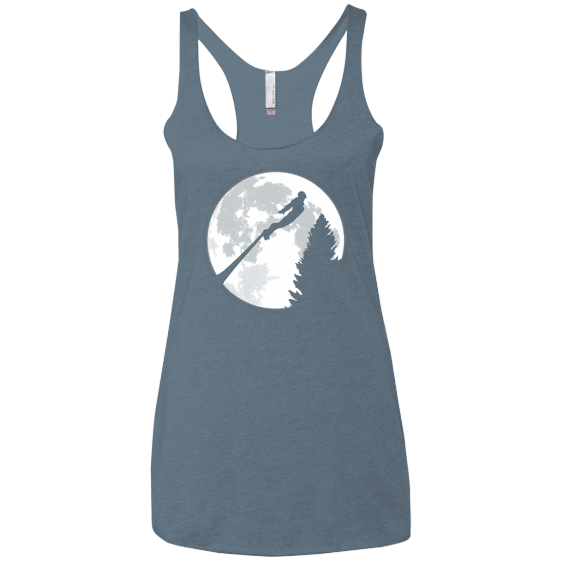 T-Shirts Indigo / X-Small I.M Women's Triblend Racerback Tank