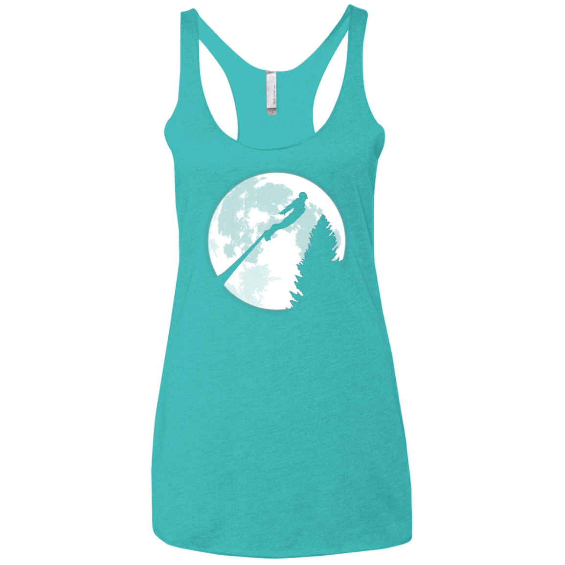 T-Shirts Tahiti Blue / X-Small I.M Women's Triblend Racerback Tank