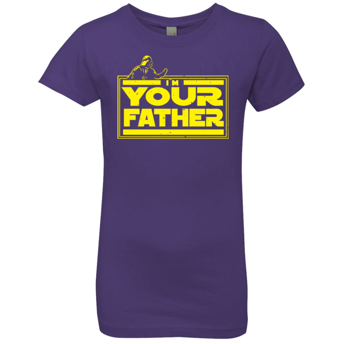 T-Shirts Purple Rush / YXS I M Your Father Girls Premium T-Shirt
