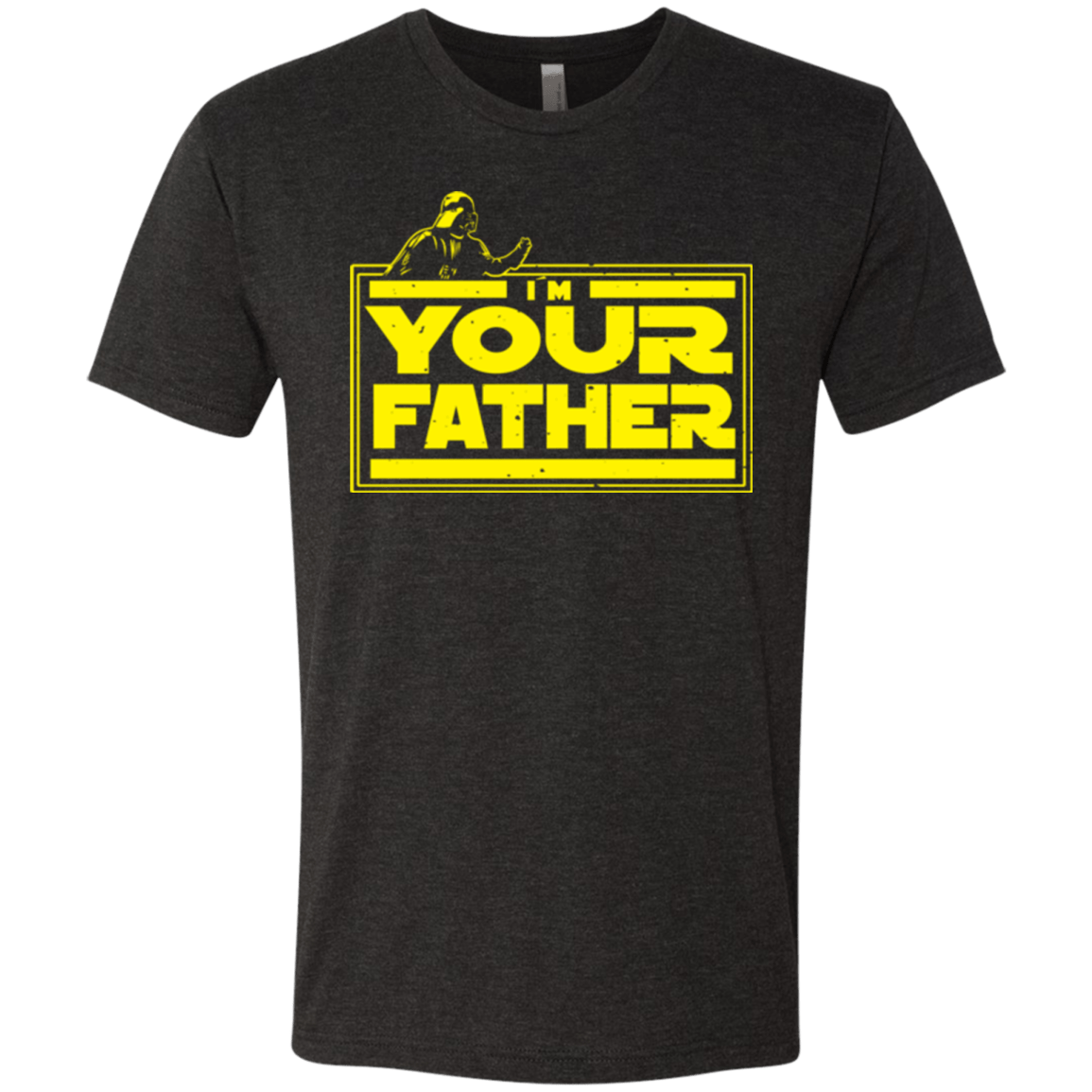 T-Shirts Vintage Black / Small I M Your Father Men's Triblend T-Shirt