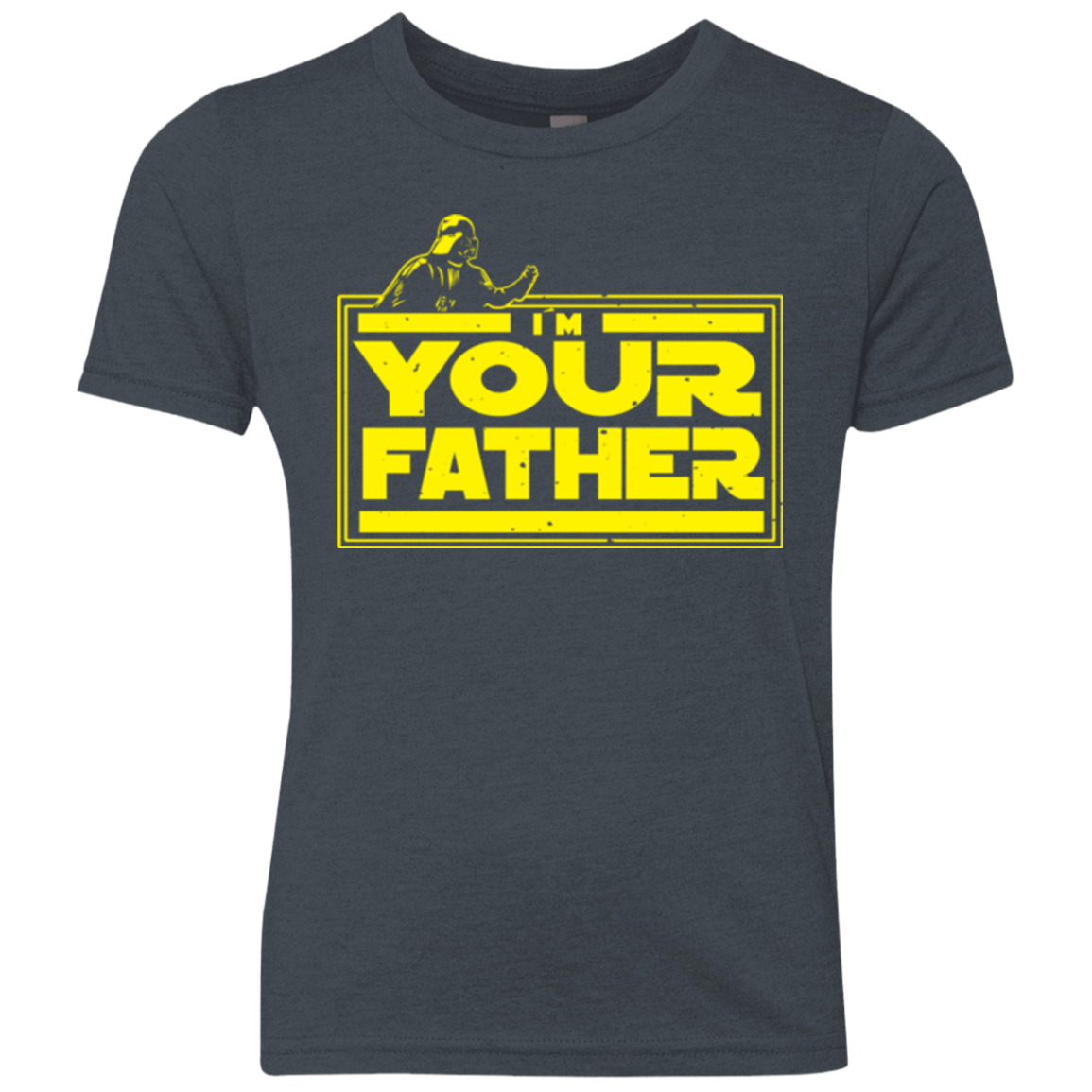 T-Shirts Vintage Navy / YXS I M Your Father Youth Triblend T-Shirt