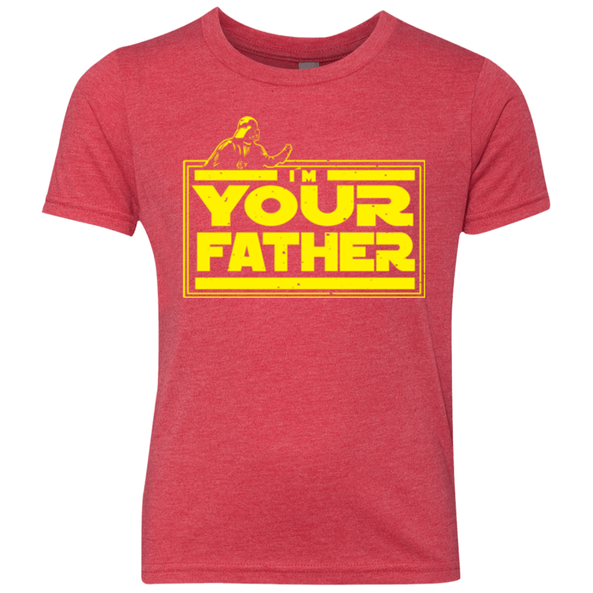 T-Shirts Vintage Red / YXS I M Your Father Youth Triblend T-Shirt