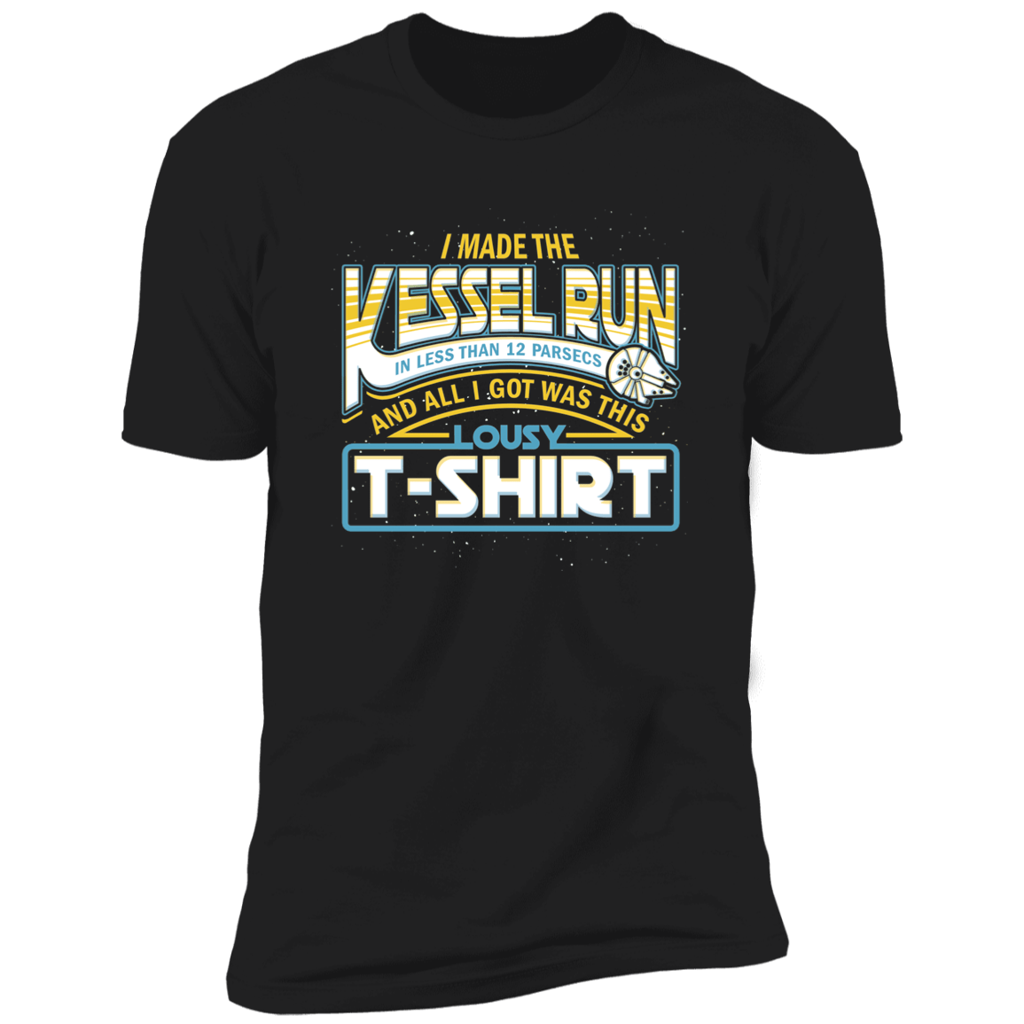 T-Shirts Black / X-Small I Made the Kessel Run Men's Premium T-Shirt