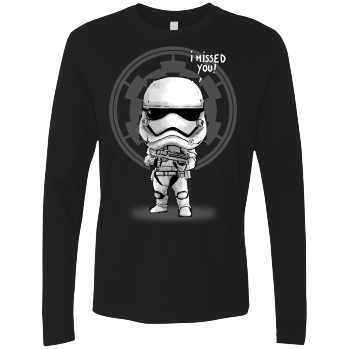 T-Shirts Black / Small I missed you Men's Premium Long Sleeve