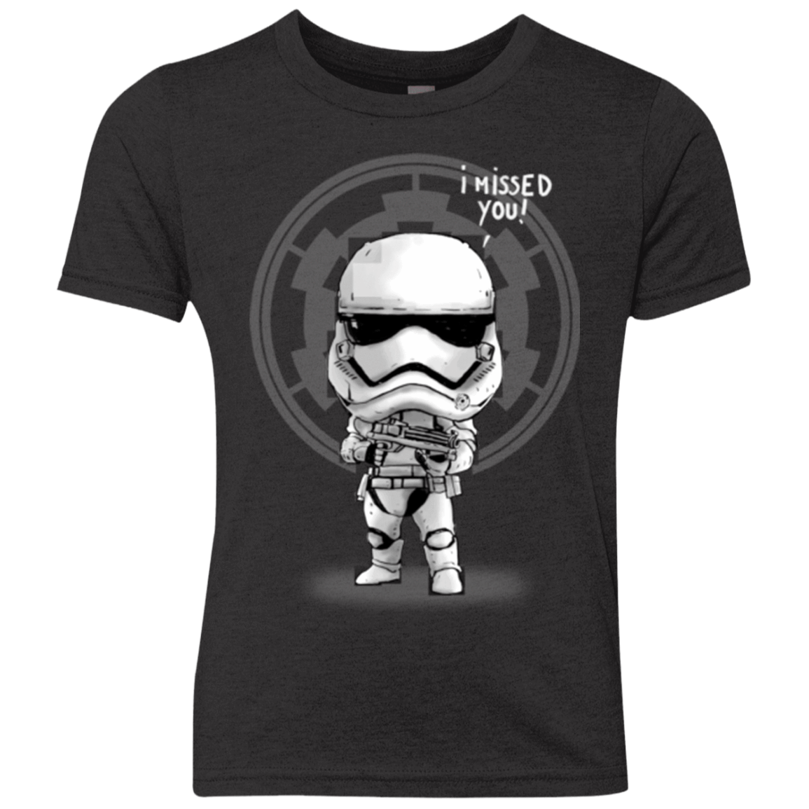 T-Shirts Vintage Black / YXS I missed you Youth Triblend T-Shirt