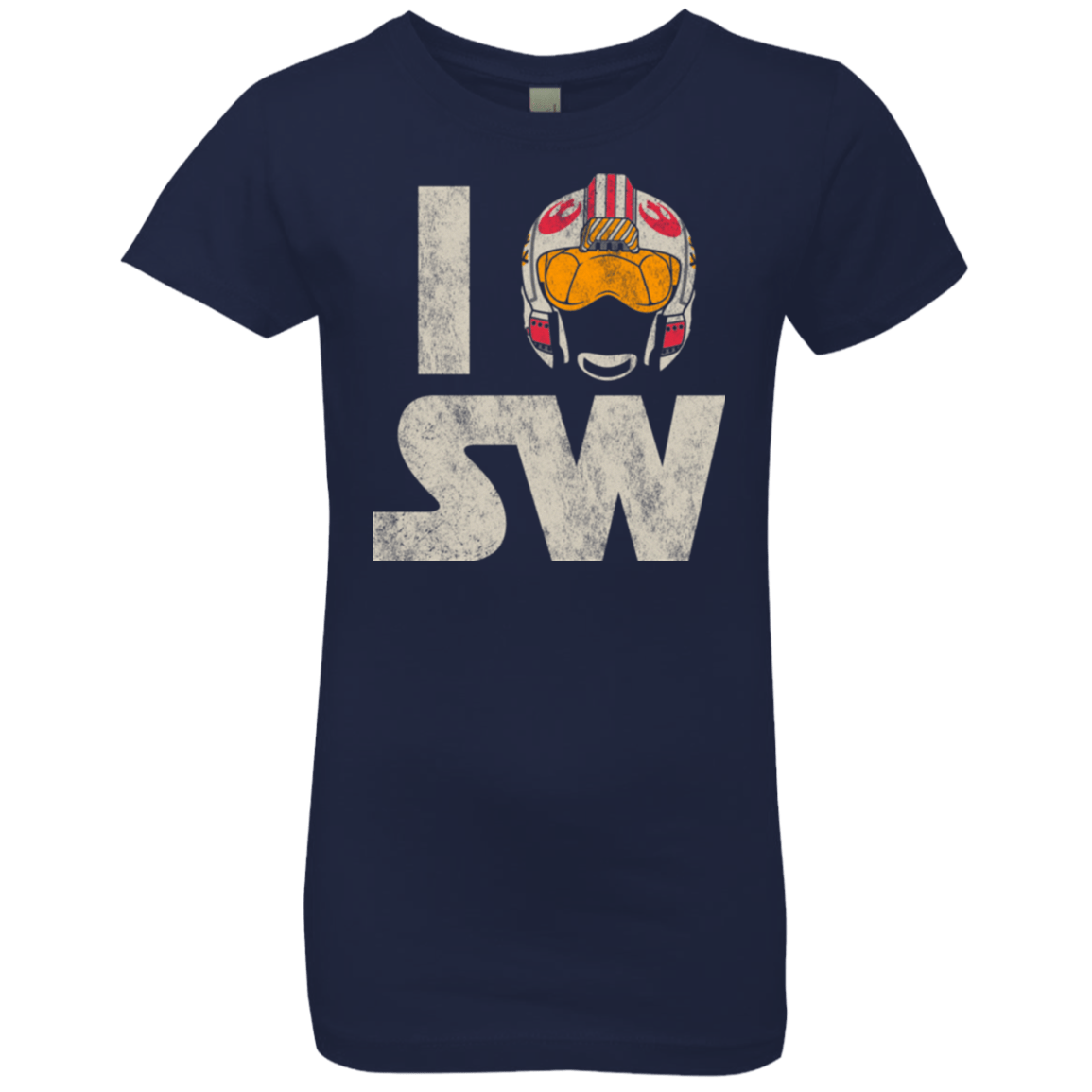 T-Shirts Midnight Navy / YXS I Pilot SW Girls Premium T-Shirt