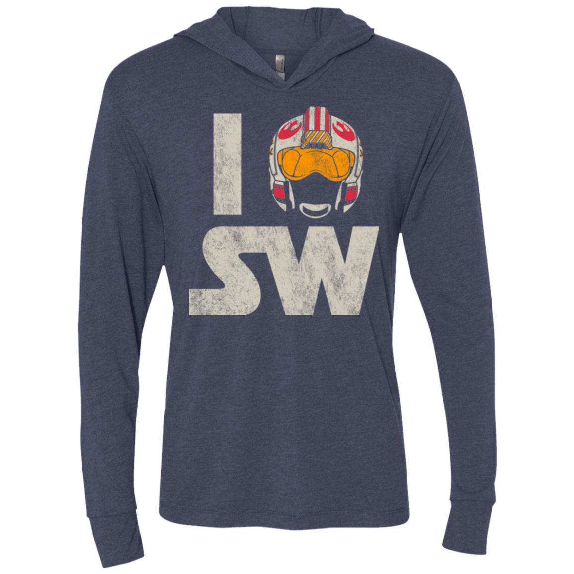 T-Shirts Vintage Navy / X-Small I Pilot SW Triblend Long Sleeve Hoodie Tee