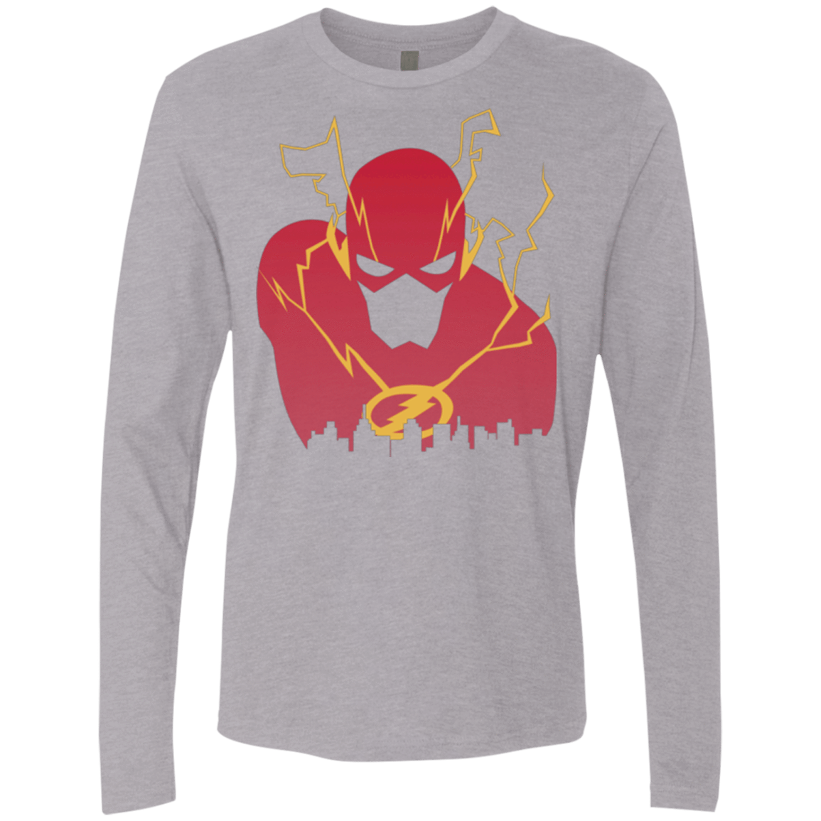 T-Shirts Heather Grey / Small I Protect this City TF Men's Premium Long Sleeve