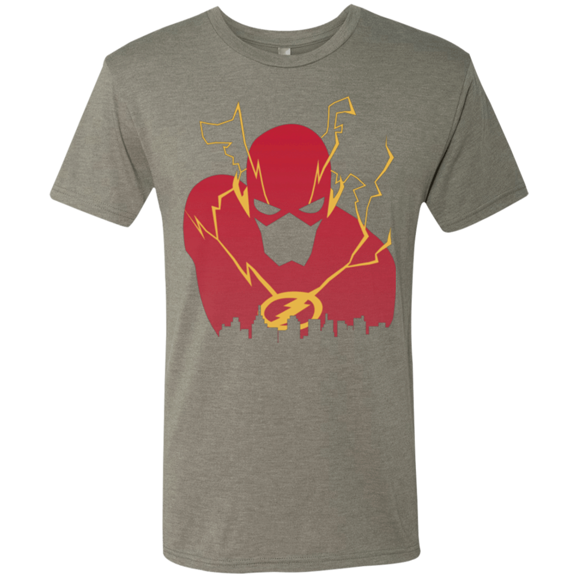 T-Shirts Venetian Grey / Small I Protect this City TF Men's Triblend T-Shirt