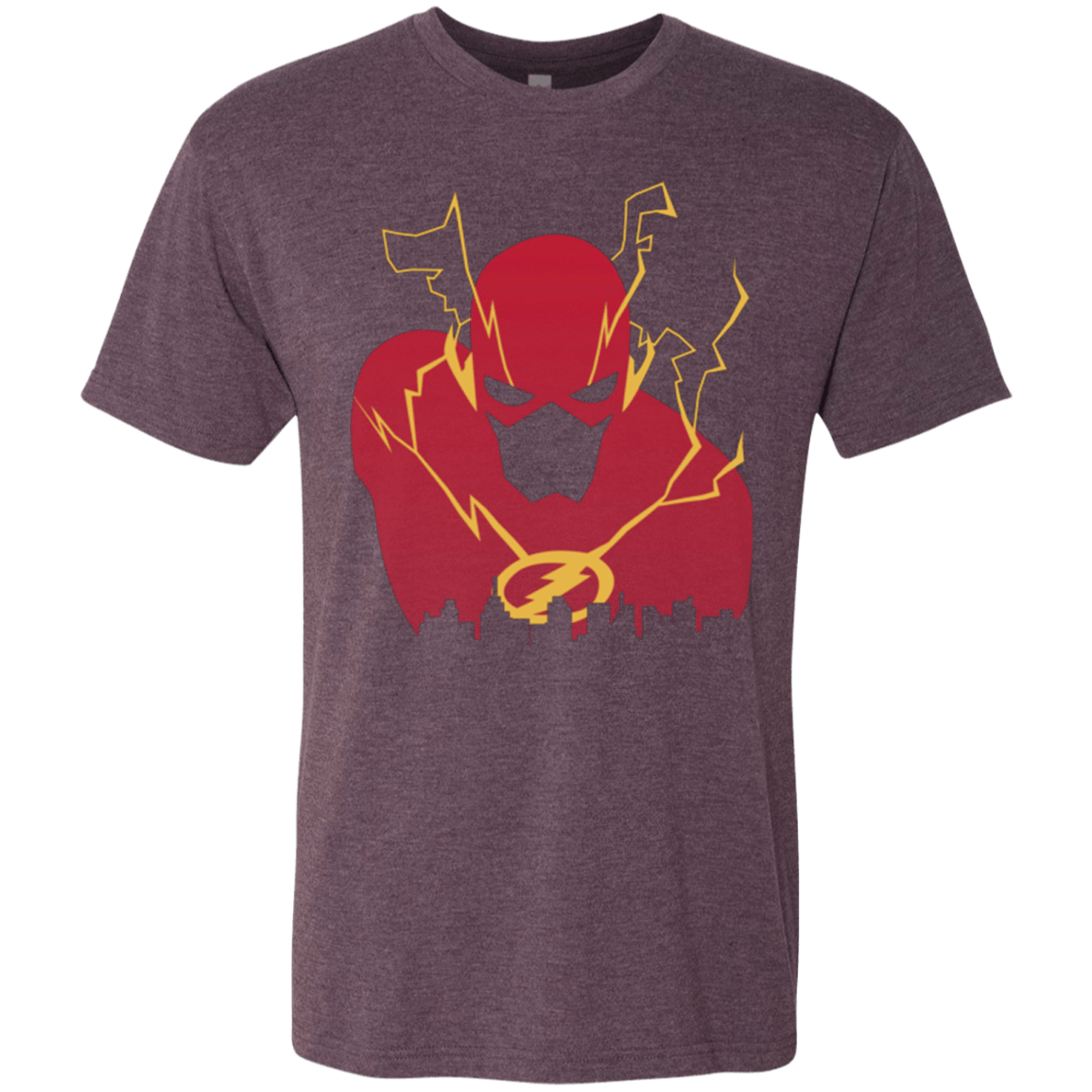 T-Shirts Vintage Purple / Small I Protect this City TF Men's Triblend T-Shirt