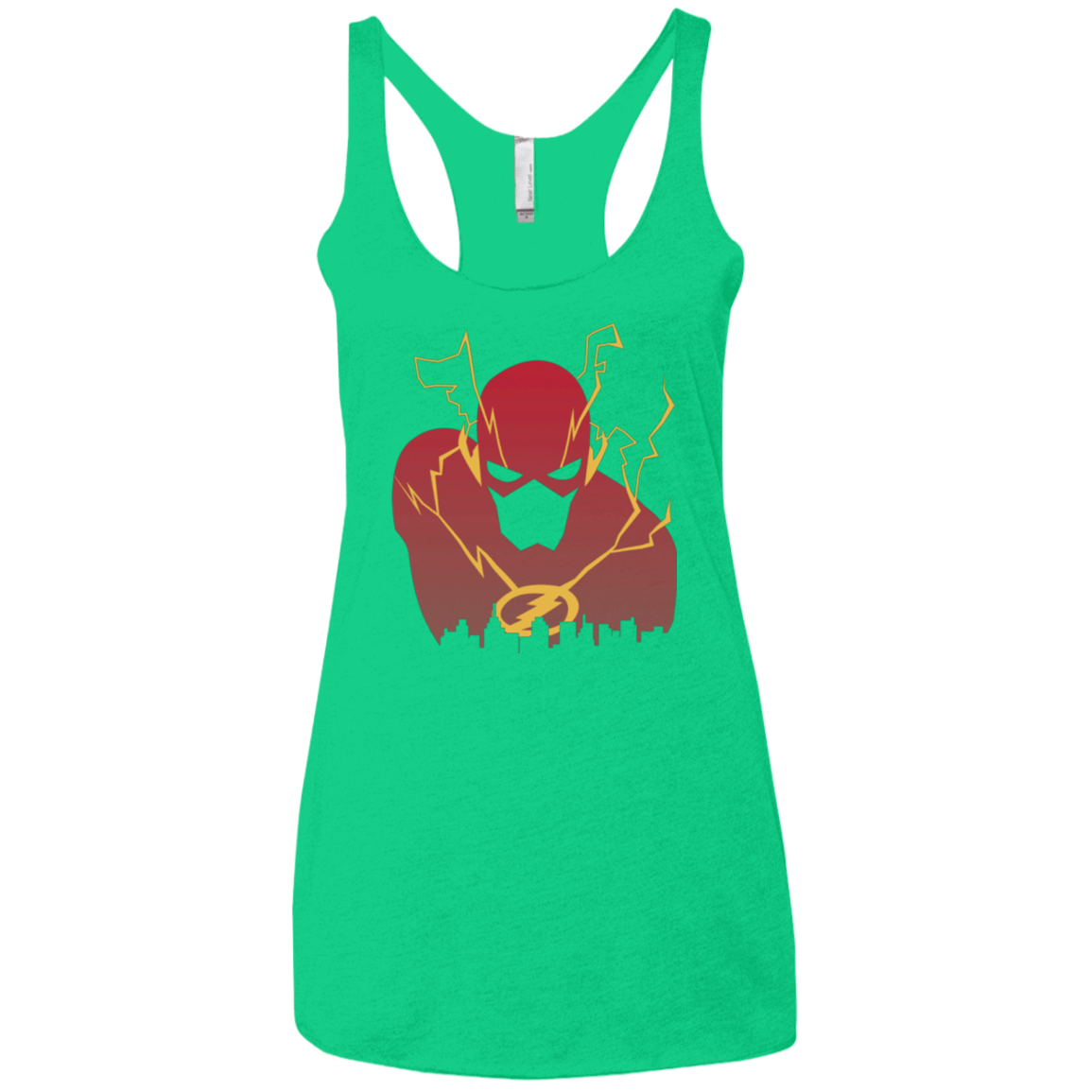 T-Shirts Envy / X-Small I Protect this City TF Women's Triblend Racerback Tank