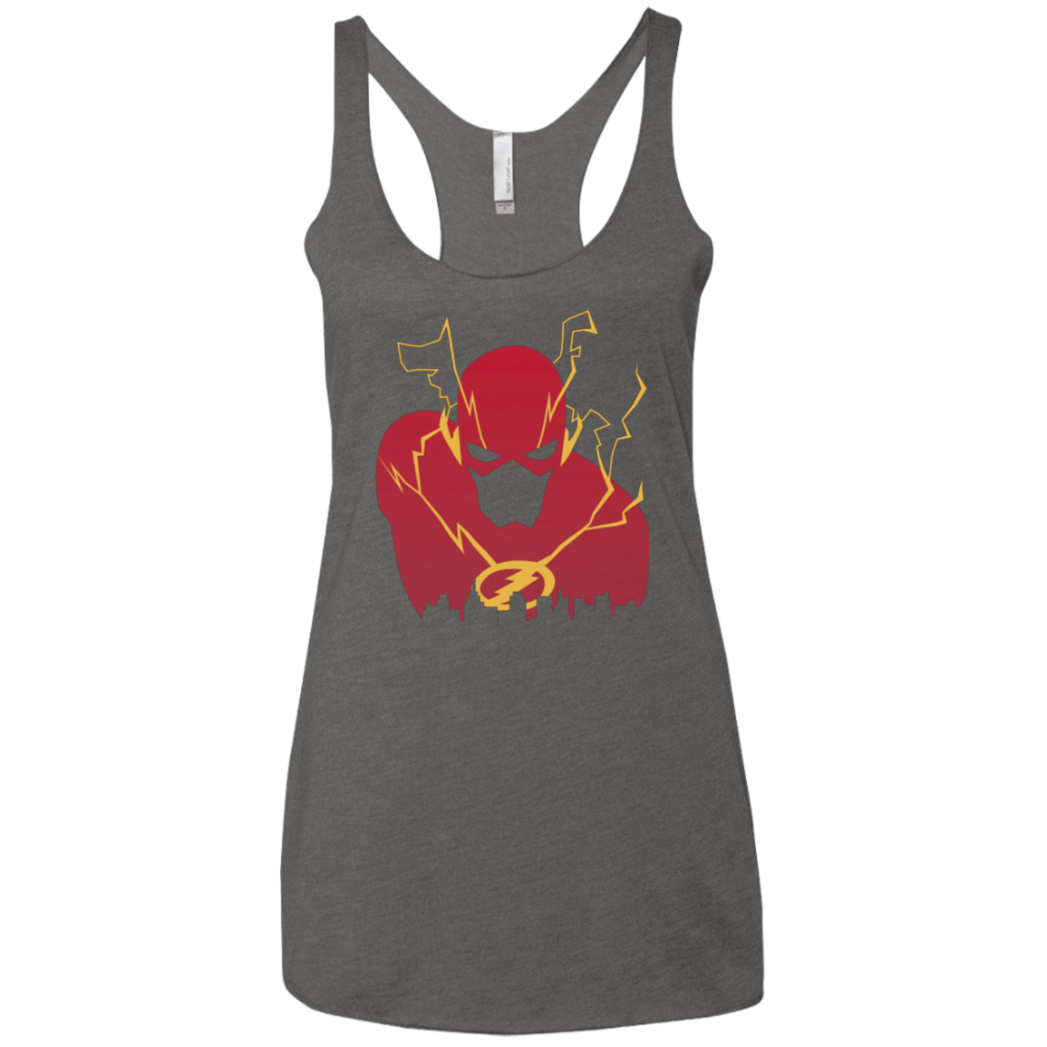 T-Shirts Premium Heather / X-Small I Protect this City TF Women's Triblend Racerback Tank