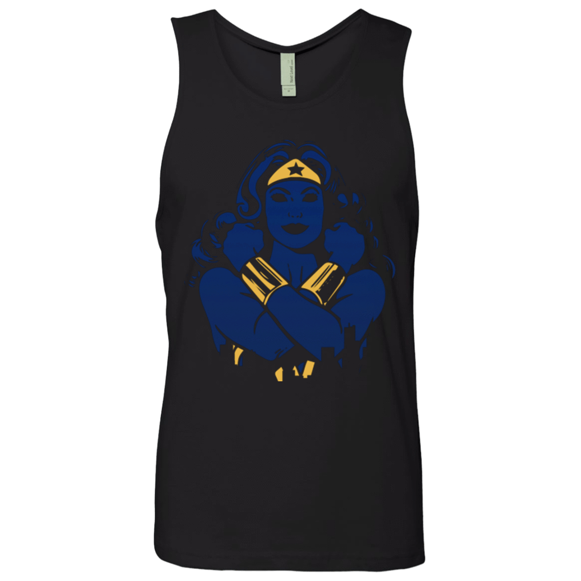 T-Shirts Black / Small I Protect this City WW Men's Premium Tank Top