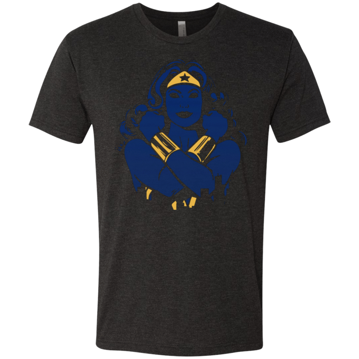 T-Shirts Vintage Black / Small I Protect this City WW Men's Triblend T-Shirt