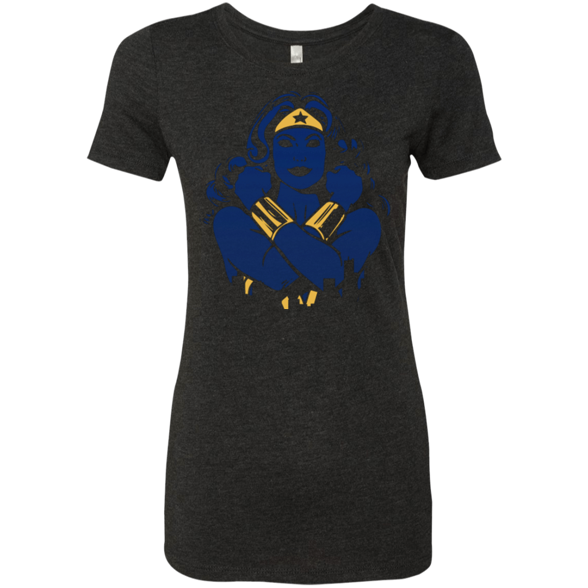 T-Shirts Vintage Black / Small I Protect this City WW Women's Triblend T-Shirt