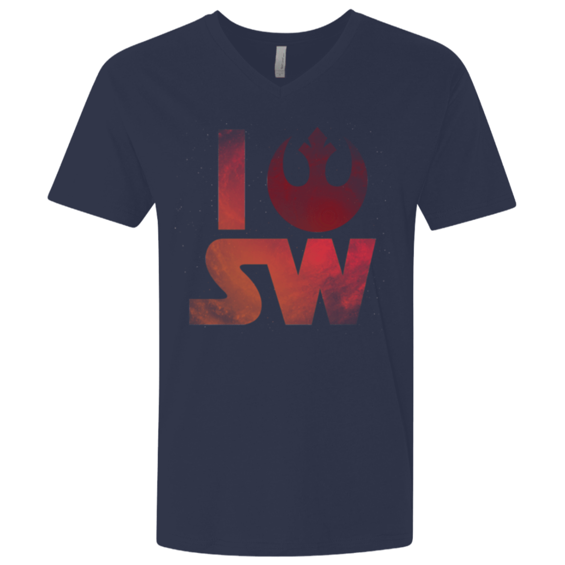 T-Shirts Midnight Navy / X-Small I Rebel SW Men's Premium V-Neck